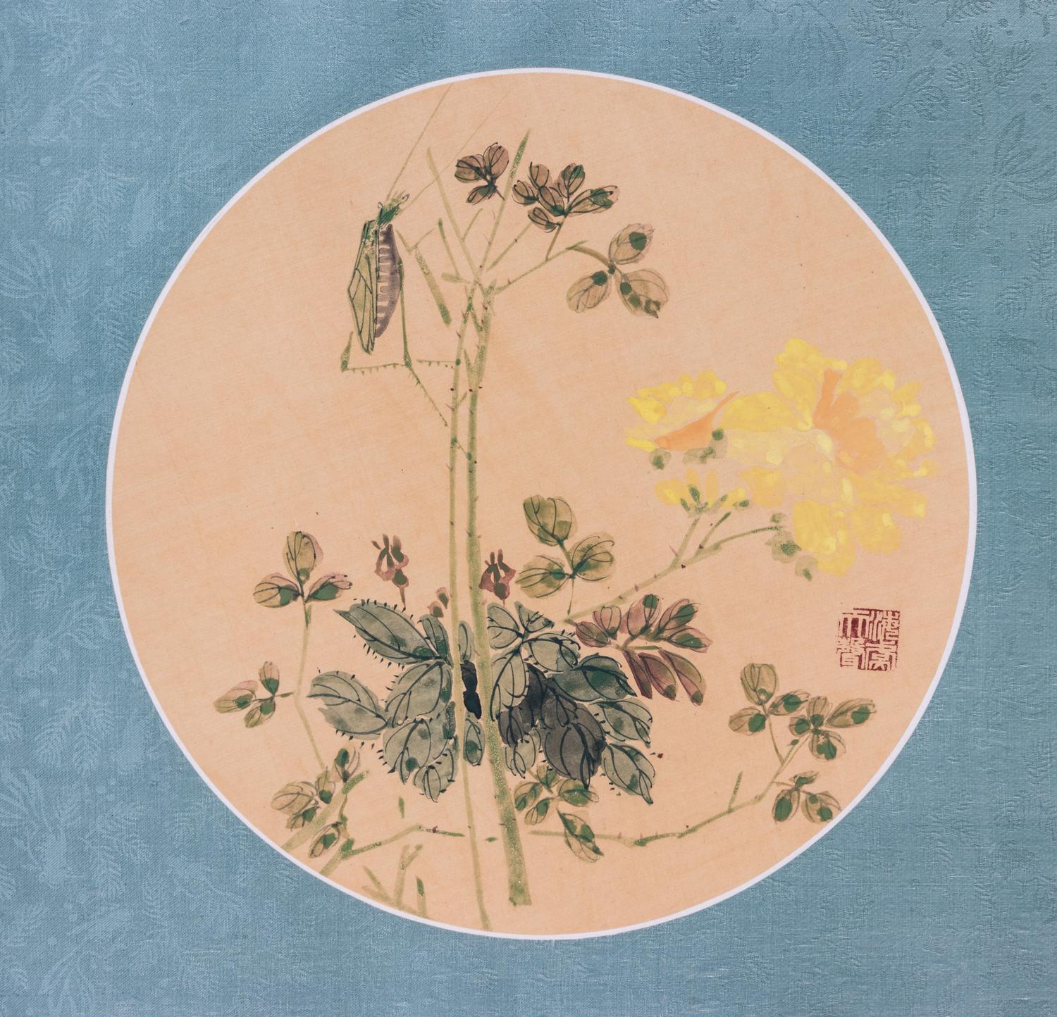 A Group of Five Chinese Paintings