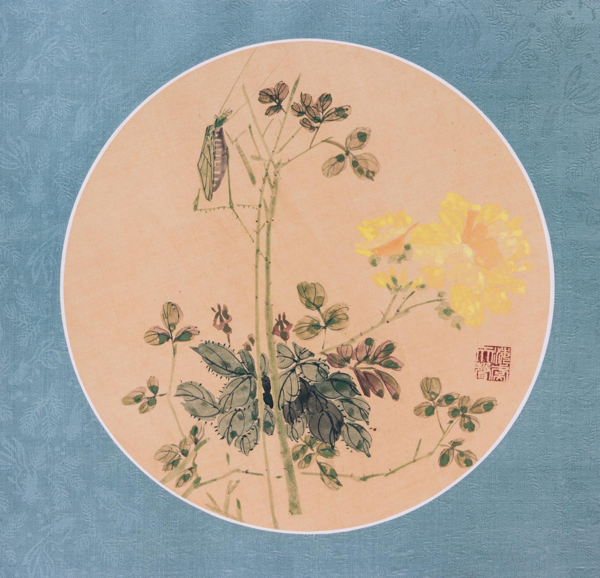 A Group of Five Chinese Paintings