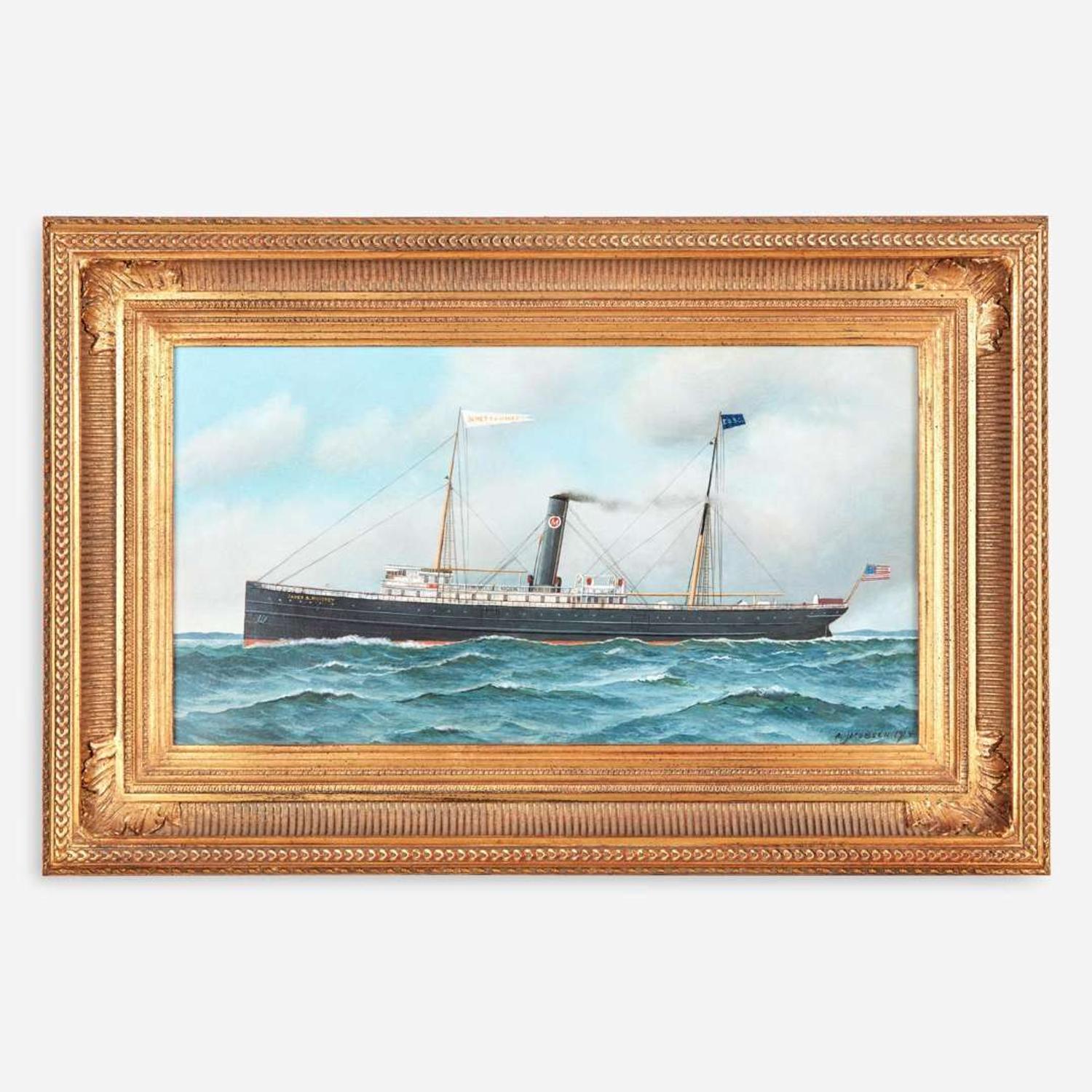 Antonio Jacobsen (American/Danish, 1850–1921) The James S. Whitney