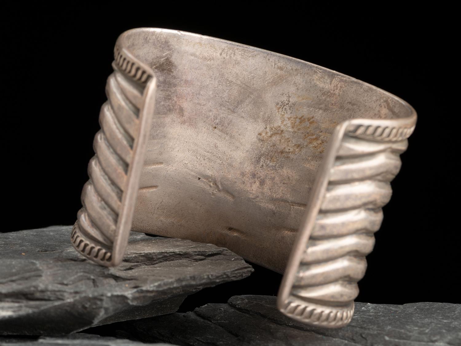 Wide Navajo Cuff Bracelet