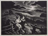 Thomas Hart Benton (American, 1889–1975) - A Letter from Overseas