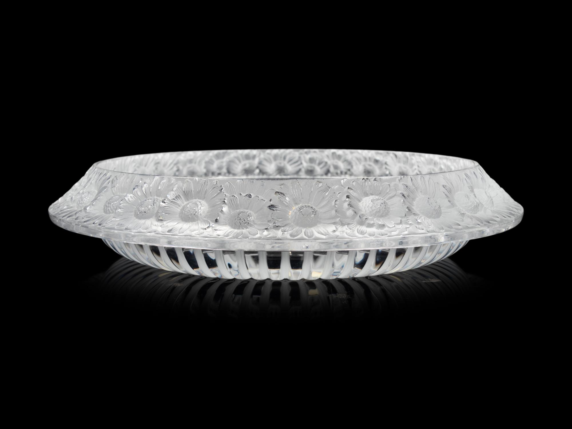 A Lalique Marguerite Bowl
