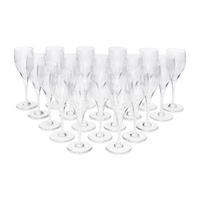 A Set of Twenty Baccarat St. Rémy Water Goblets