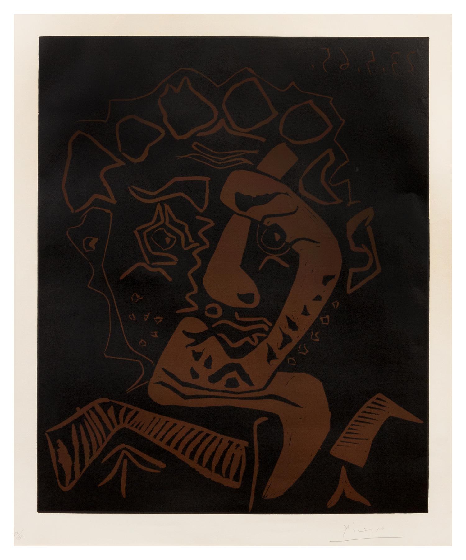 Pablo Picasso, (Spanish, 1881-1973), Le danseur, 1965