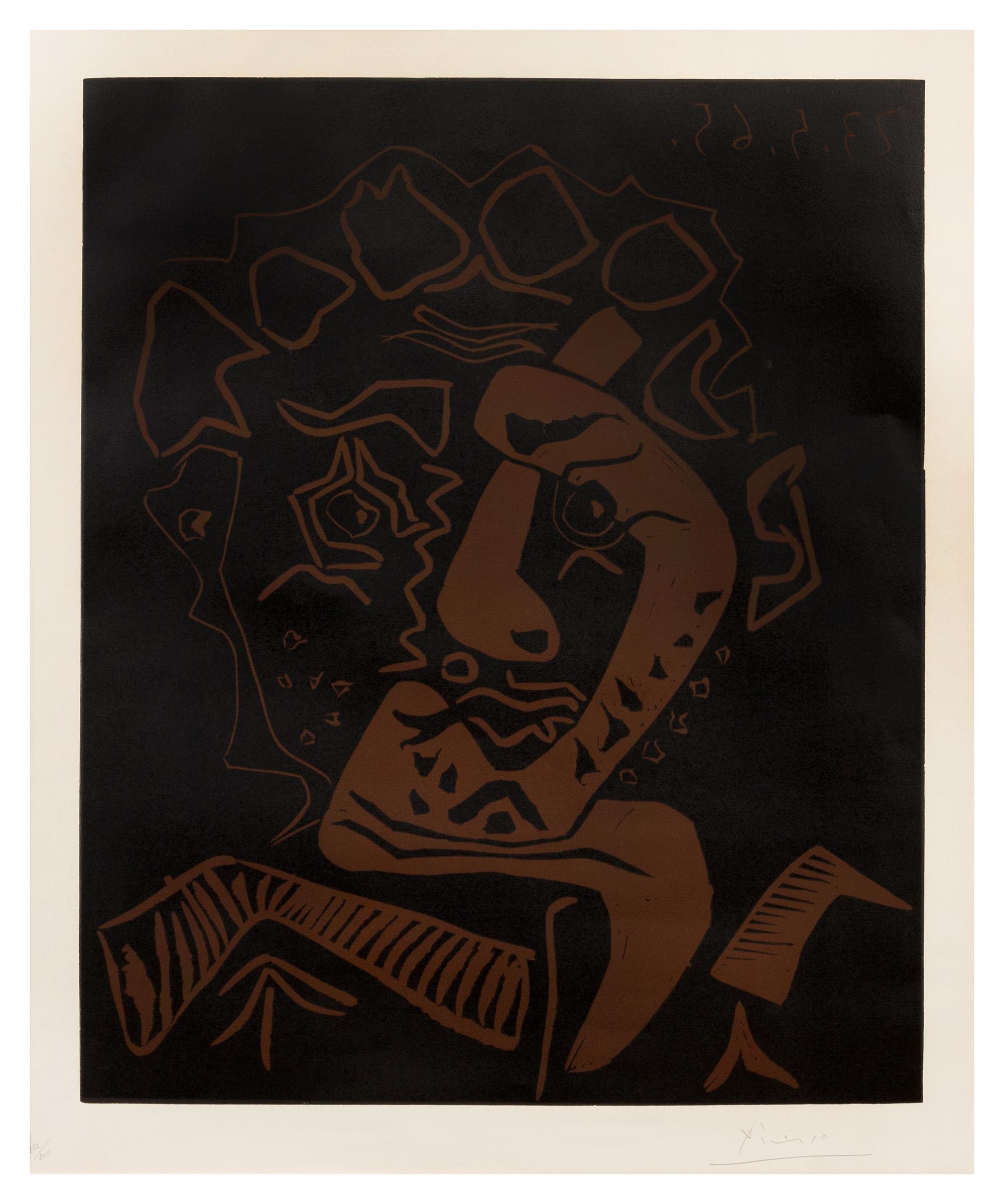 Pablo Picasso, (Spanish, 1881-1973), Le danseur, 1965