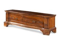 A French Provincial Style Walnut Low Chest