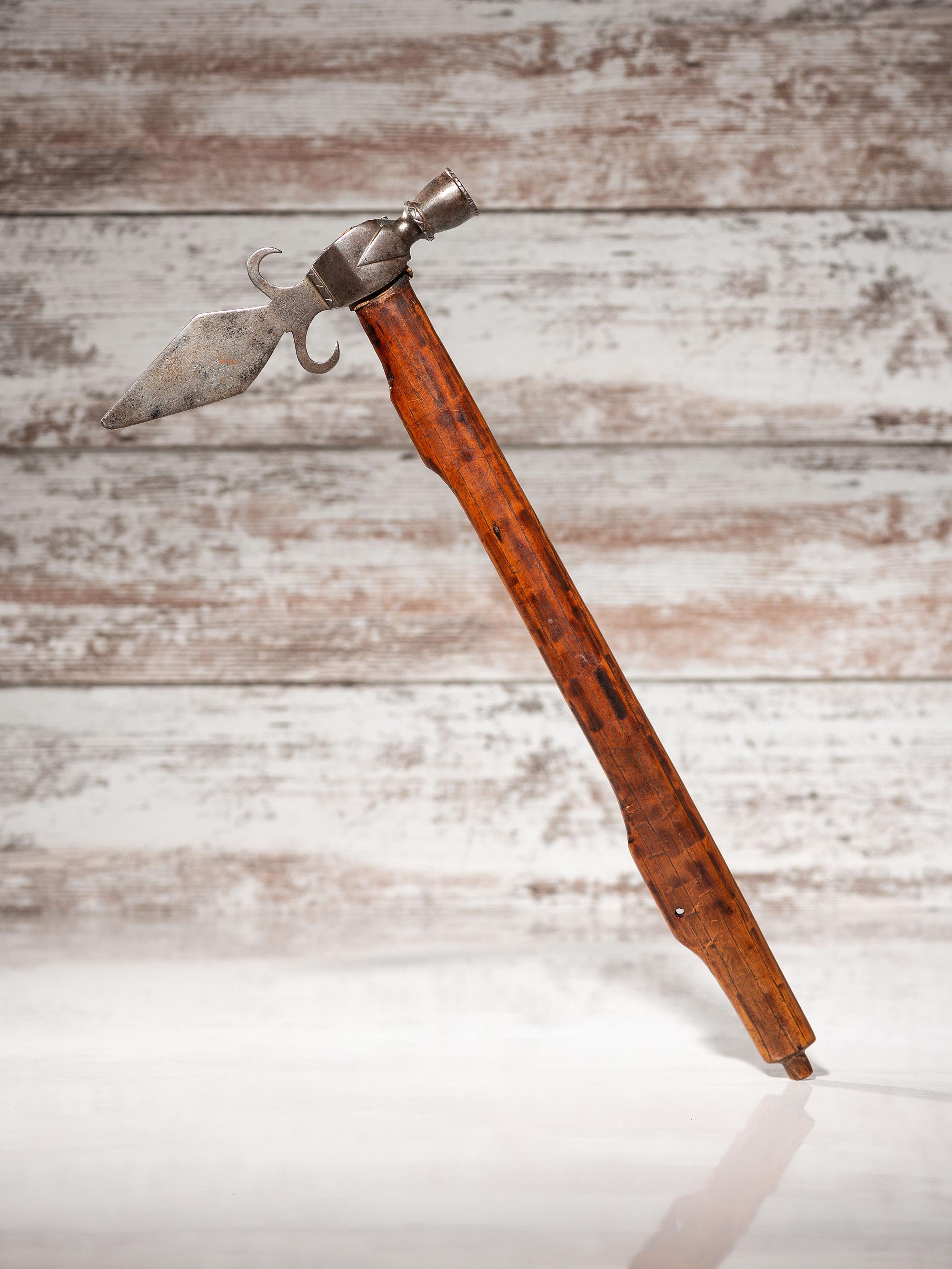 Spontoon Pipe Tomahawk, Attributed to Seneca Chief Cornplanter