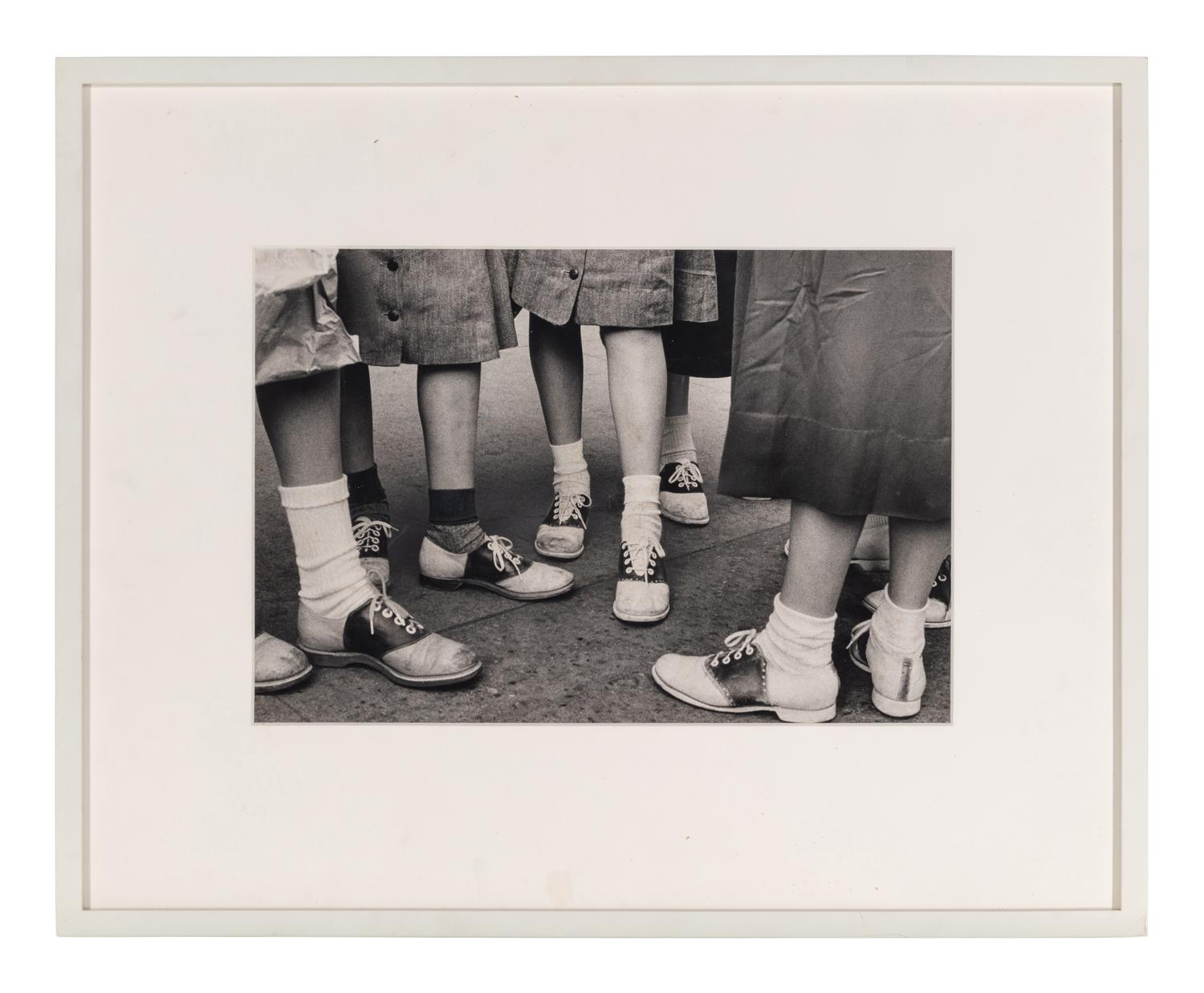 Sabine Weiss (born 1924) Saddle Shoes, 1955