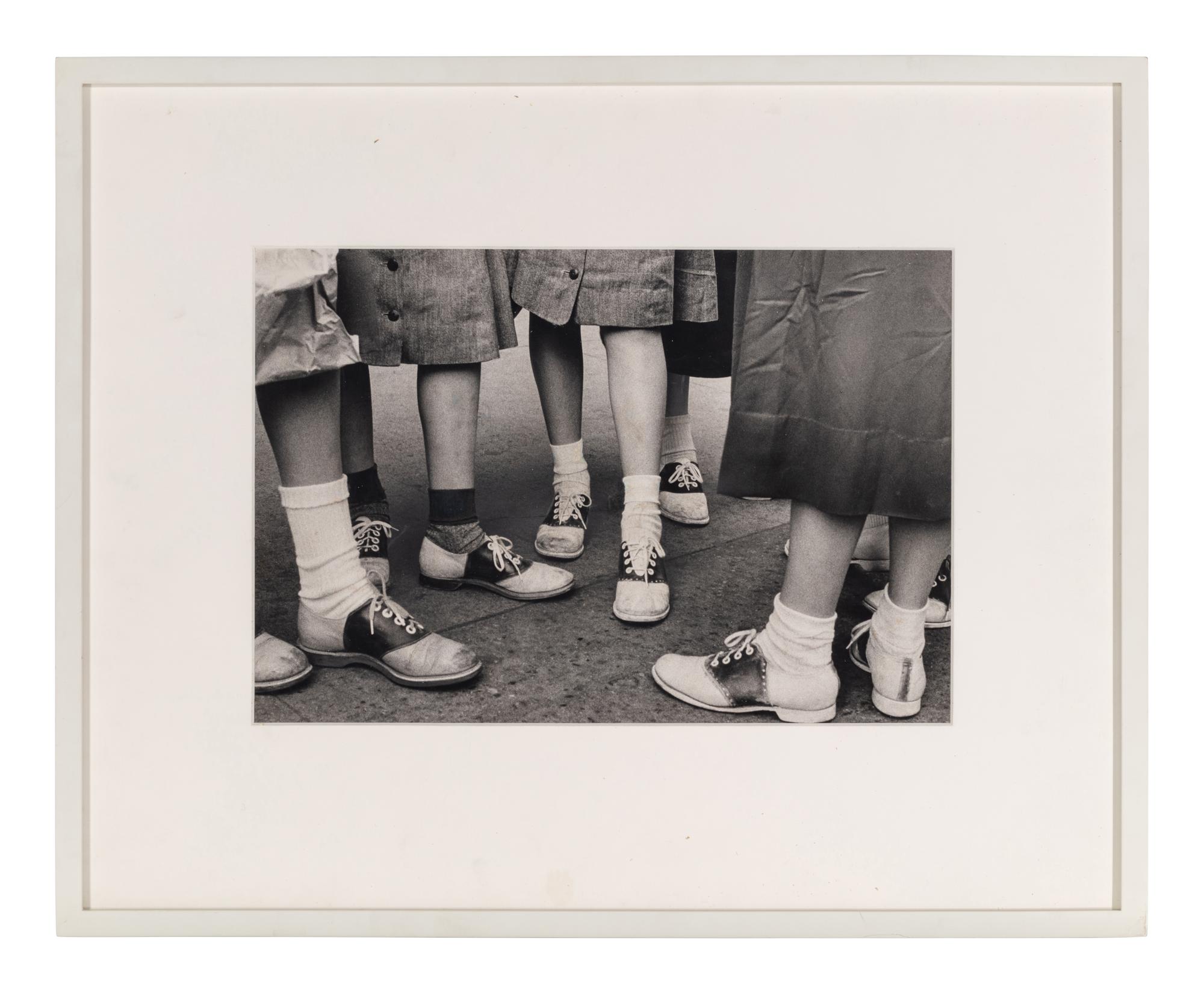 Sabine Weiss (born 1924) Saddle Shoes, 1955