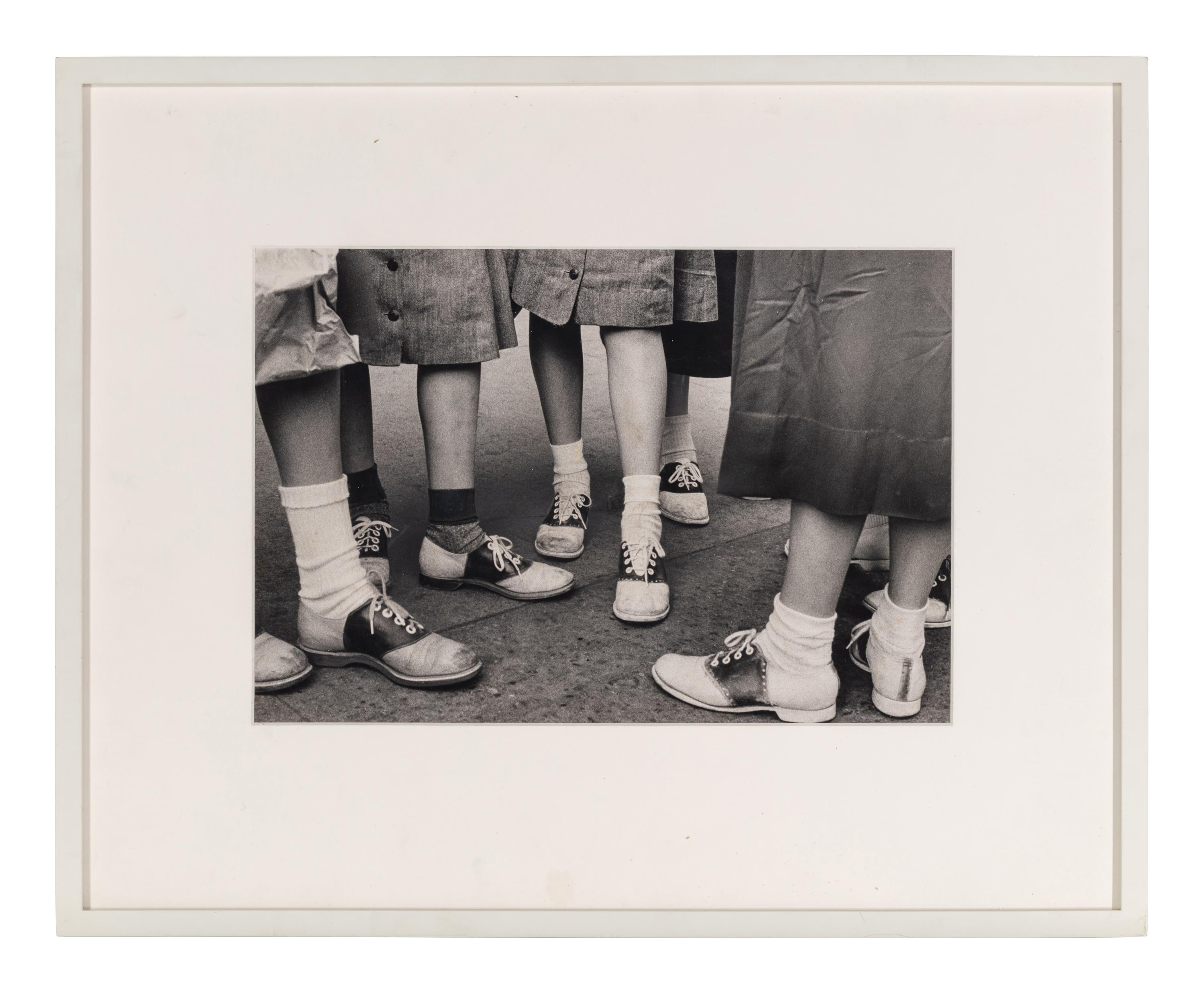 Sabine Weiss (born 1924) Saddle Shoes, 1955