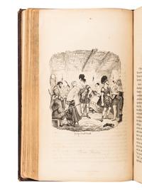 DICKENS, Charles (1812-1870). Sketches by Boz... New Edition, Complet e. London: Chapman and Hall, 1839.