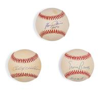 A Group of Chicago Cubs Hall of Fame Signed Autograph Baseballs (Beckett Authentication Services)