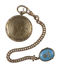 [EARLY PHOTOGRAPHY]. 11 lockets containing daguerreotypes and tintypes.