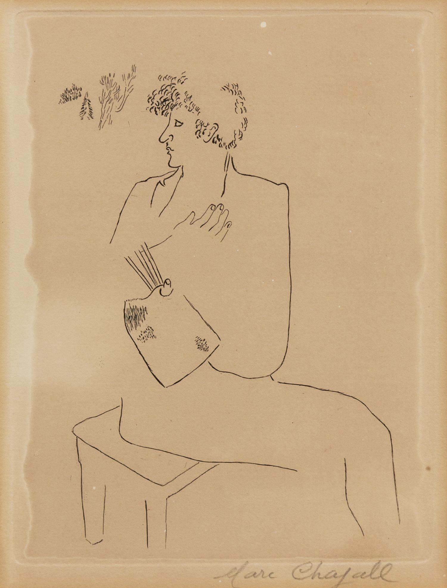 Marc Chagall, (Russian/French, 1889-1985), Avec des gravures originales de Marc Chagall (from Journal d'un cheval), 1952