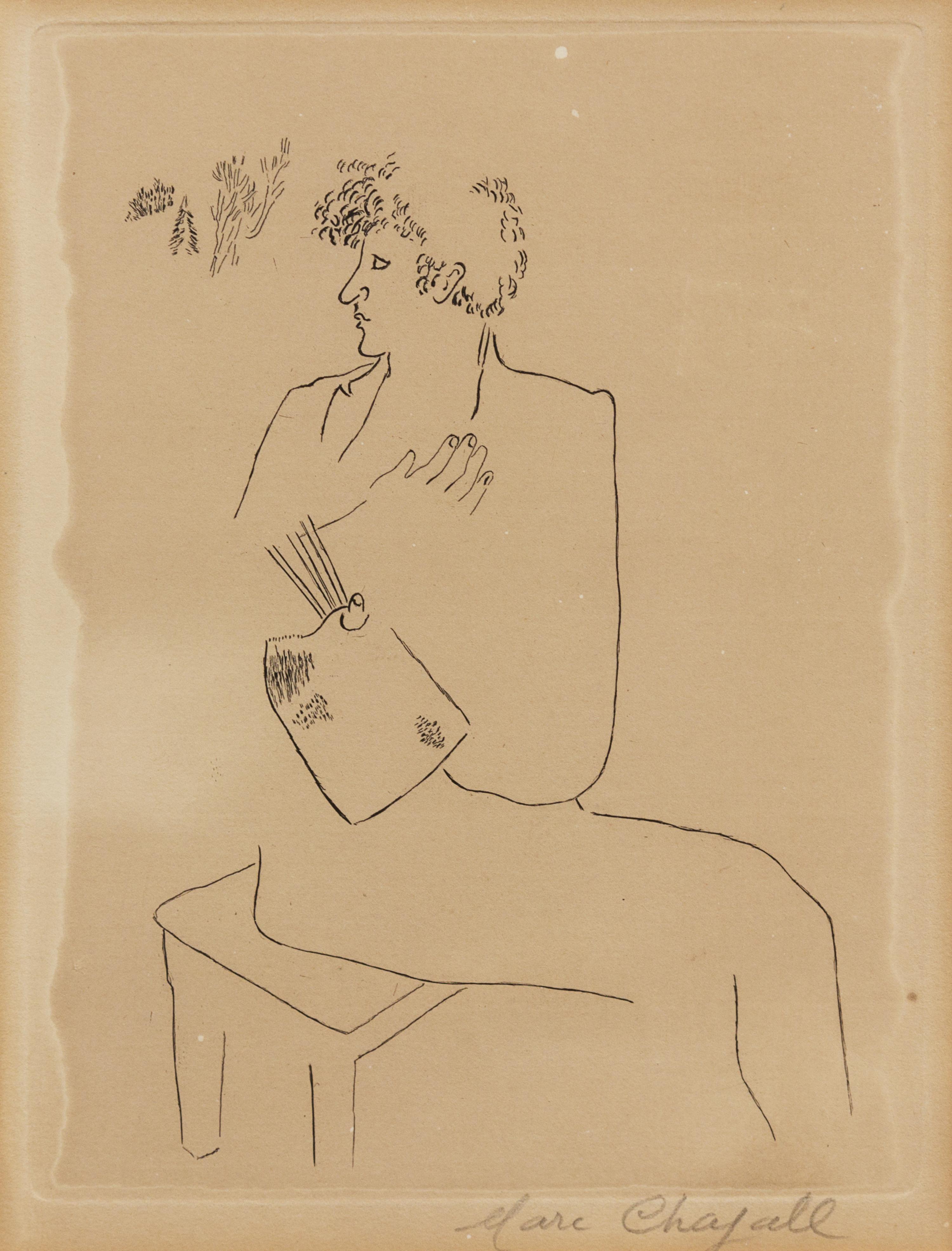 Marc Chagall, (Russian/French, 1889-1985), Avec des gravures originales de Marc Chagall (from Journal d'un cheval), 1952