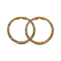 PAIR OF YELLOW GOLD, DIAMOND AND EMERALD BANGLE BRACELETS