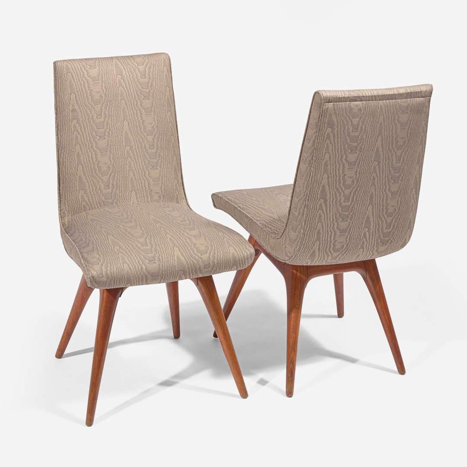 Vladimir Kagan (American, 1927-2016) Set of Six Nexus Dining Chairs, Kagan-Dreyfuss, Inc., USA, circa 1955