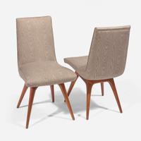 Vladimir Kagan (American, 1927-2016) Set of Six Nexus Dining Chairs, Kagan-Dreyfuss, Inc., USA, circa 1955