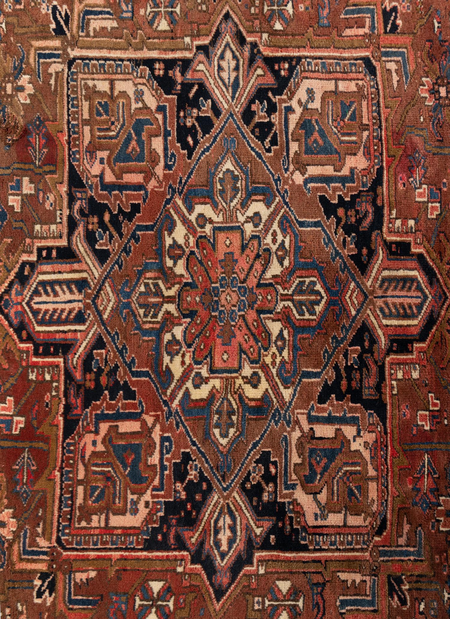 A Heriz Wool Rug