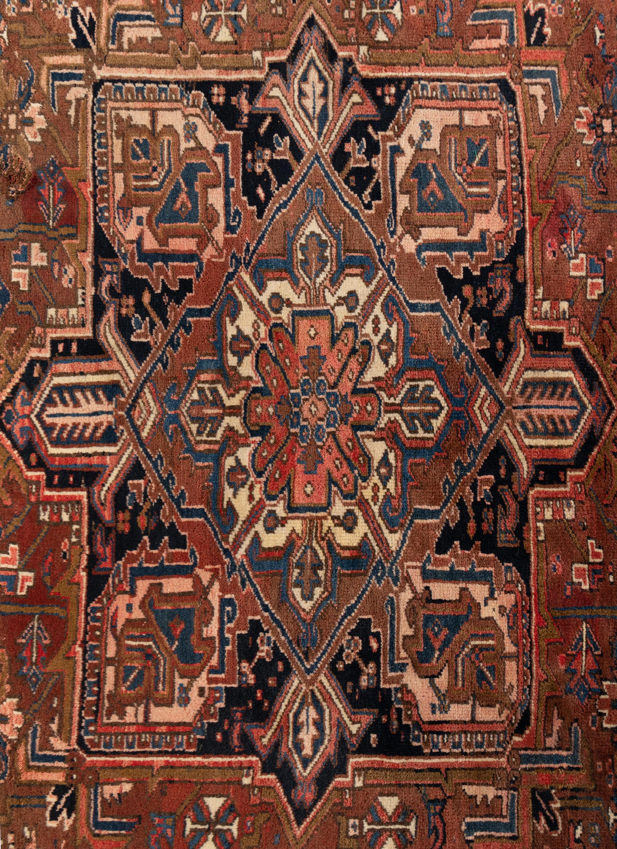 A Heriz Wool Rug