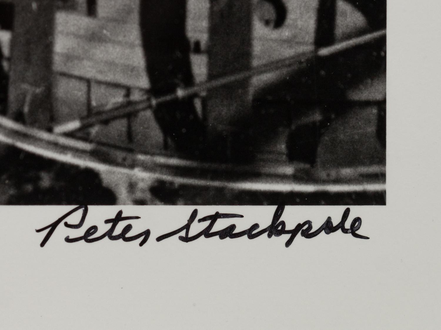A pair of photographs ( Errol Flynn on Yacht , 1941 (printed later); Gary Cooper in Aspen , 1949 (printed later))