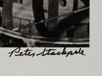 A pair of photographs ( Errol Flynn on Yacht , 1941 (printed later); Gary Cooper in Aspen , 1949 (printed later))
