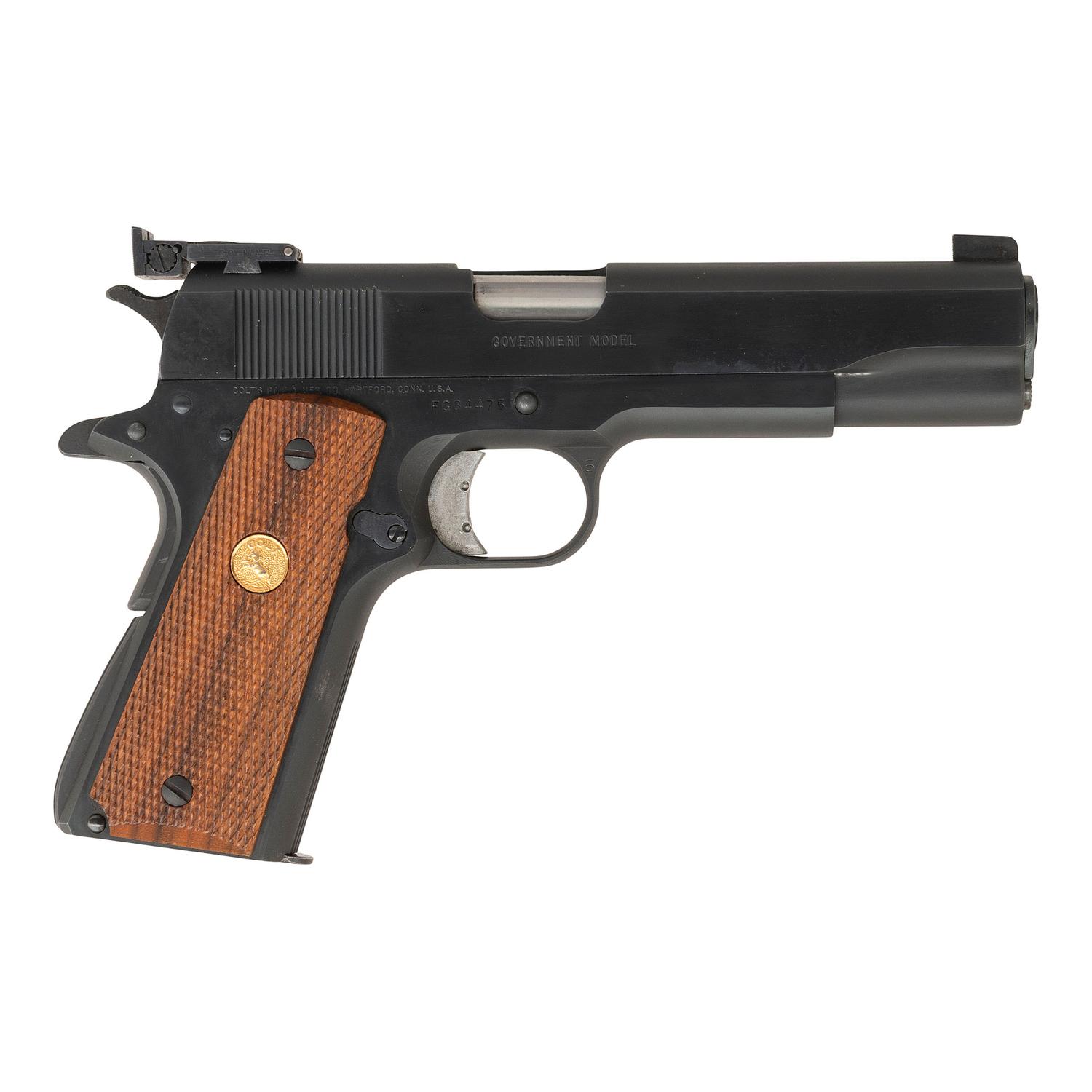 *Colt MK IV Series 80 Government Model with Bo-Mar Sights in Box