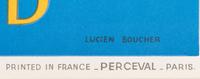 [TRAVEL]. BOUCHER, Lucien, artist. Air France / Amerique Du Sud . Paris: Perceval, 1950.