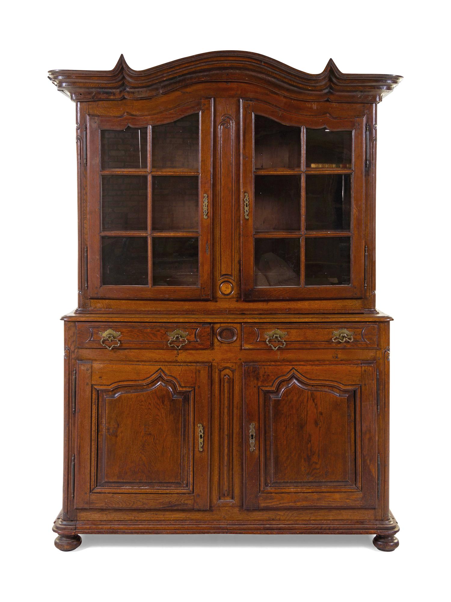 A French Provincial Oak Bookcase