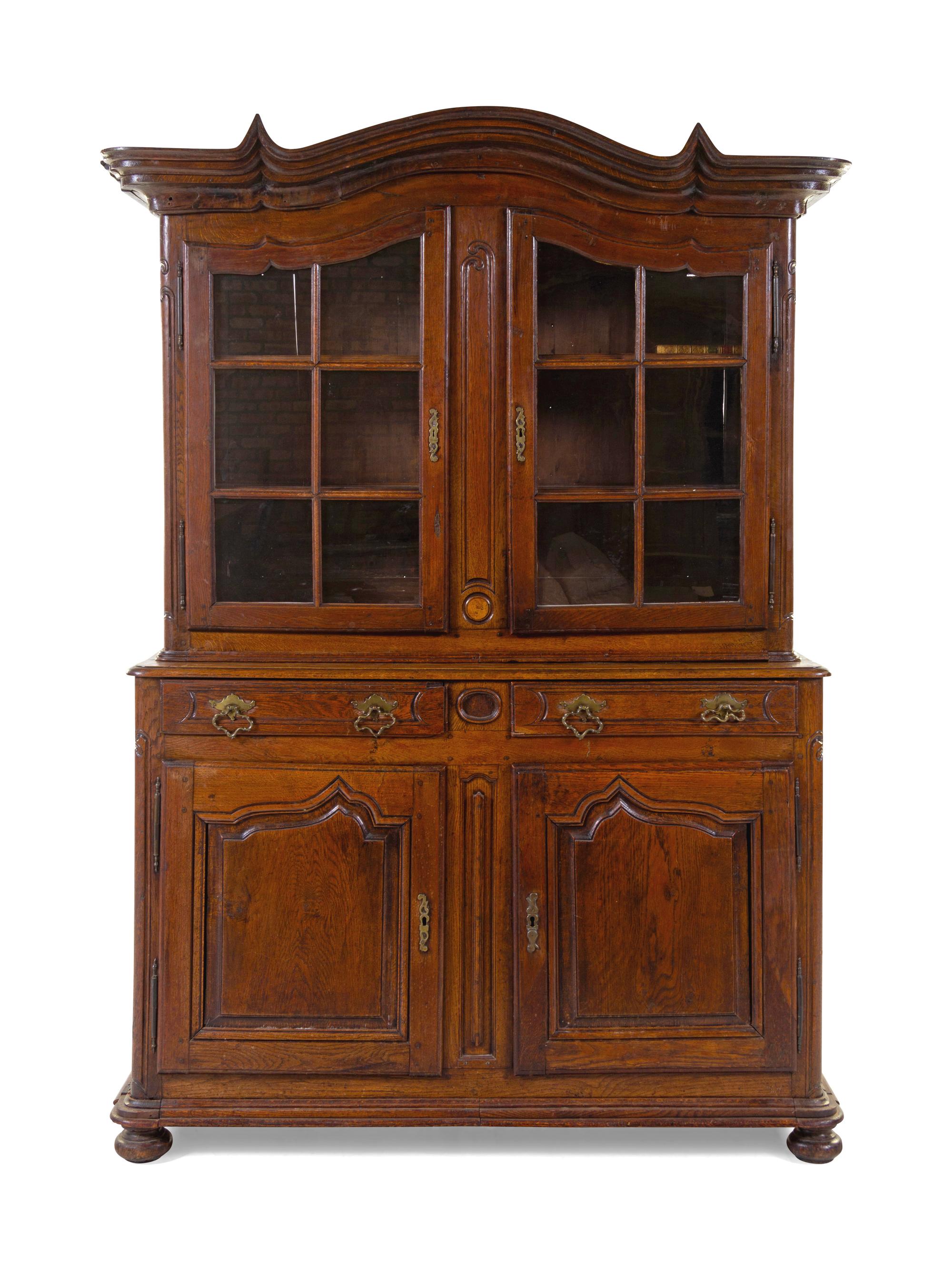 A French Provincial Oak Bookcase