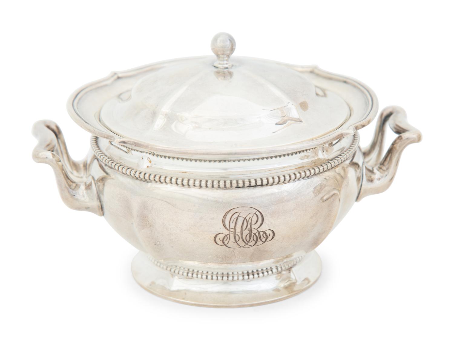 A Tiffany & Co. Silver Three Piece Coffee Service