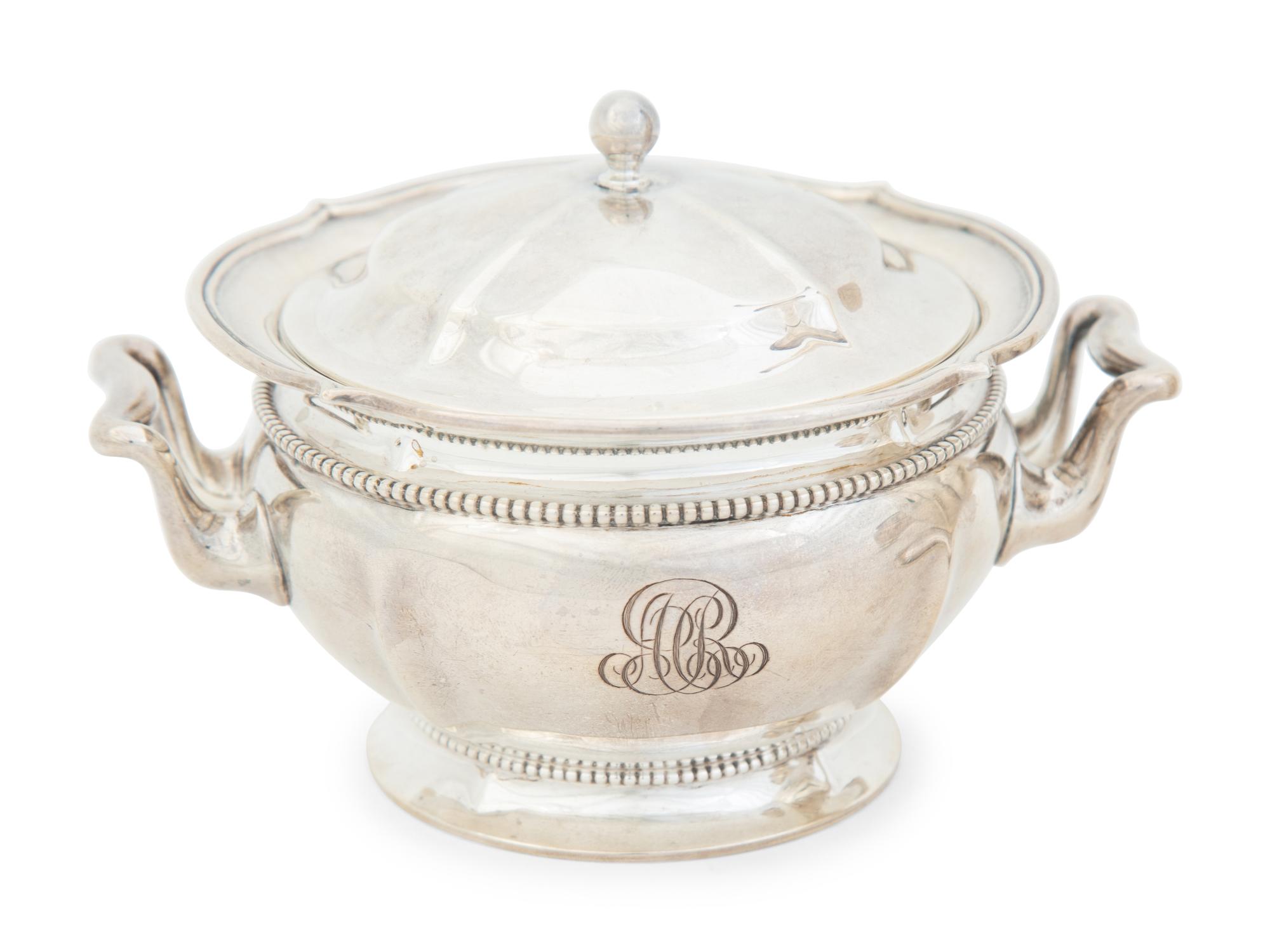 A Tiffany & Co. Silver Three Piece Coffee Service