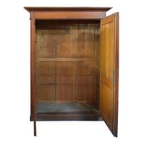 A Pine Two-Door Cabinet 57.5 "W x 21" D x 79" H — Italy, 19th Century
