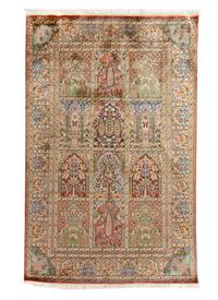An Indian Silk Rug