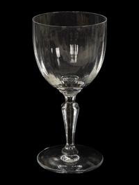 A Group of Baccarat Naples Cut Glass Stemware