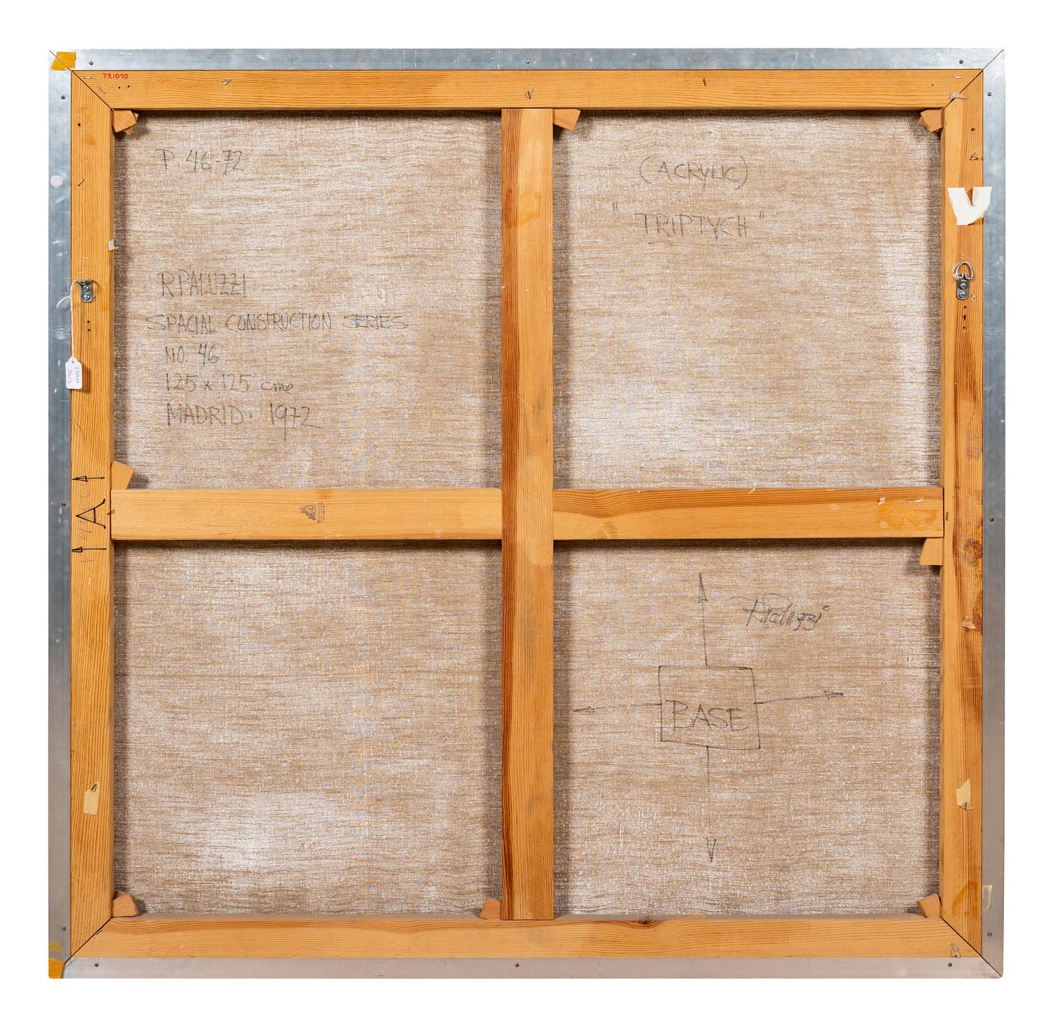 Spacial Construction Series #46-48 , 1972 (triptych)