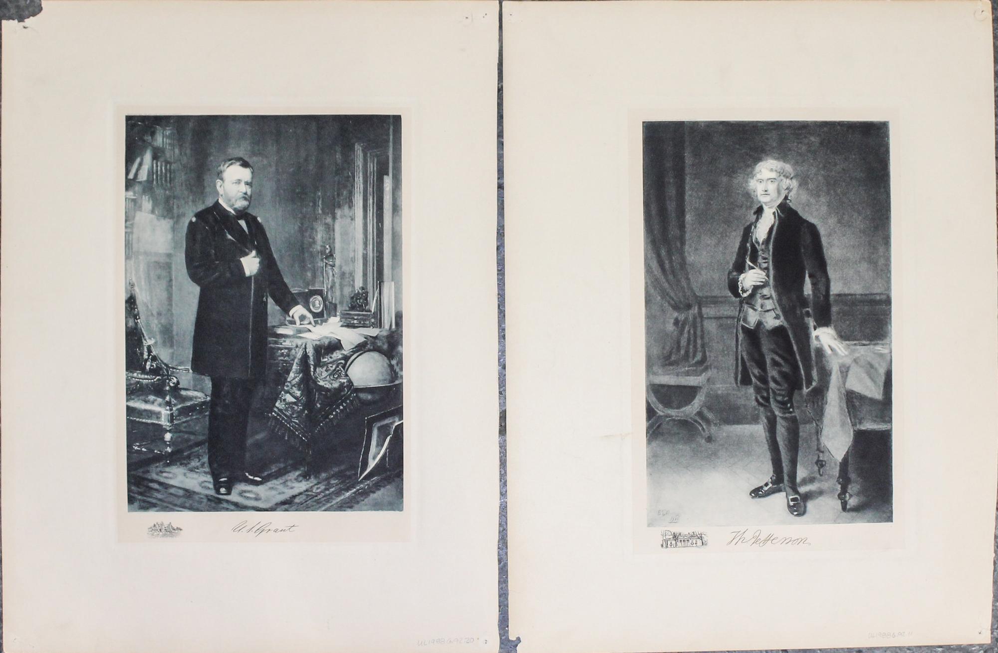 A Group of 24 Portraits of Presidents Various sizes. — Gravure Co.