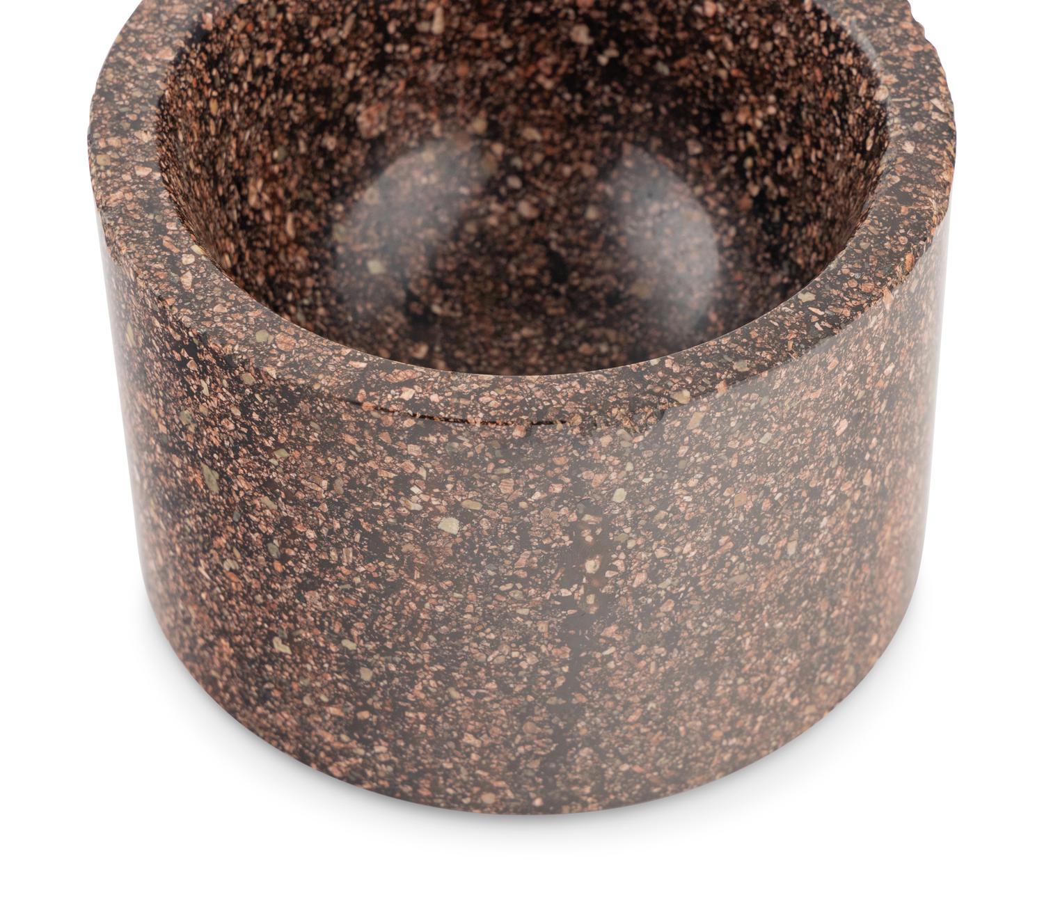 A Swedish Porphyry Mortar
