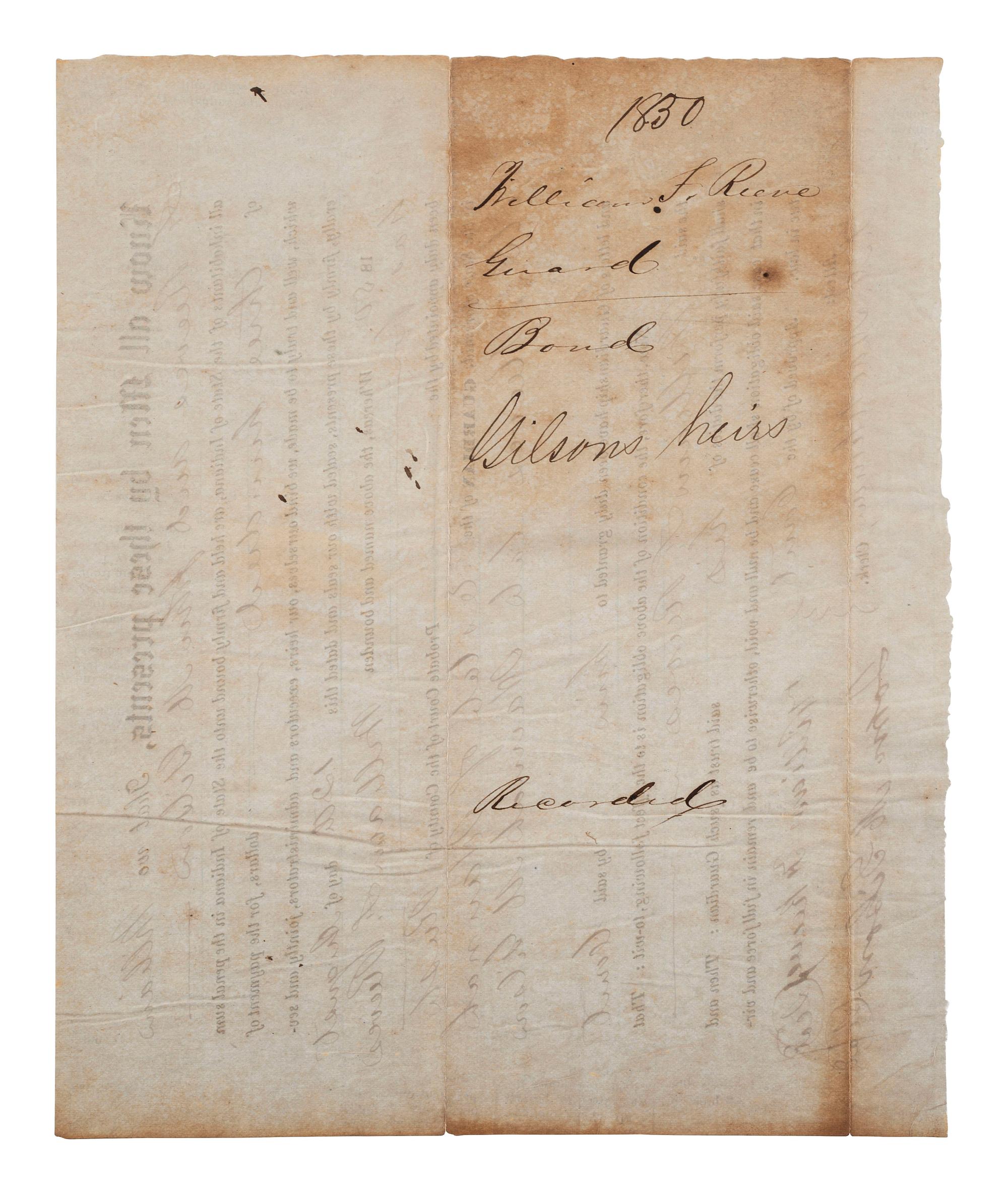 [CIVIL WAR]. A group of Civil War signatures highlighted by a signed CDV of Union General William F. Smith.