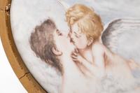 A Continental Painted Porcelain Plaque