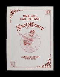 A Complete Run of 1984-97 Series One Through Nine Perez-Steele Baseball Hall of Fame Great Moments Cards