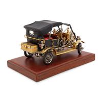 A 1/12 Scale Model of a 1912 Rolls Royce 40/50 Tourer Silver Ghost Automobile