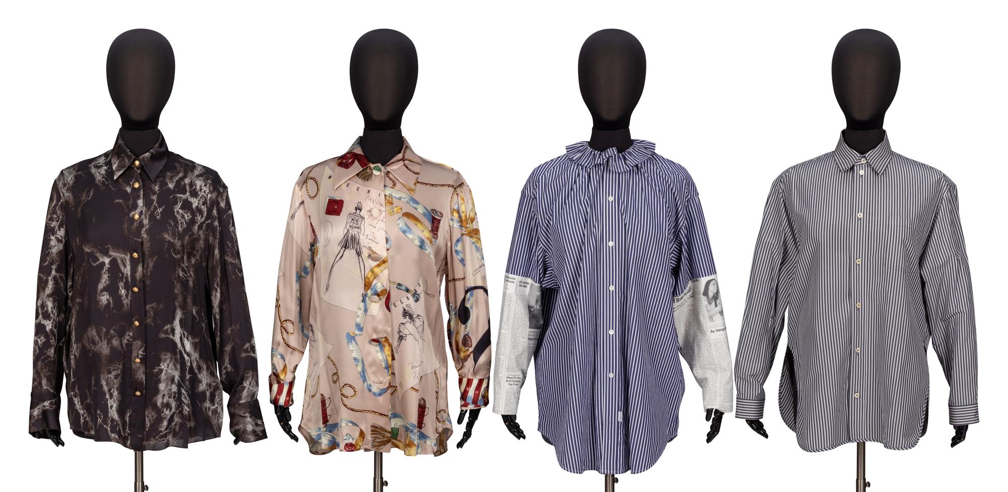 Four Designer Blouses