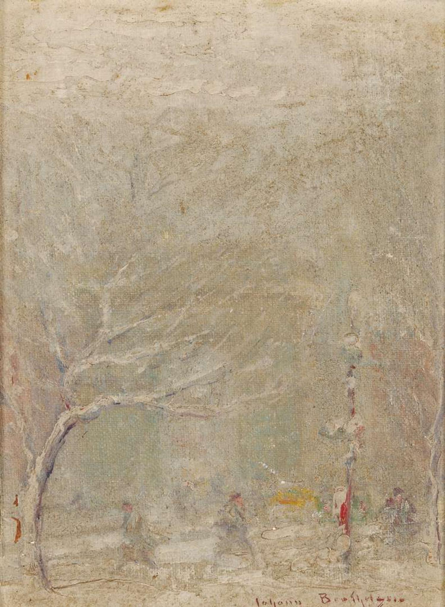 Johann Berthelsen (American, 1883-1972) - Tree in Winter