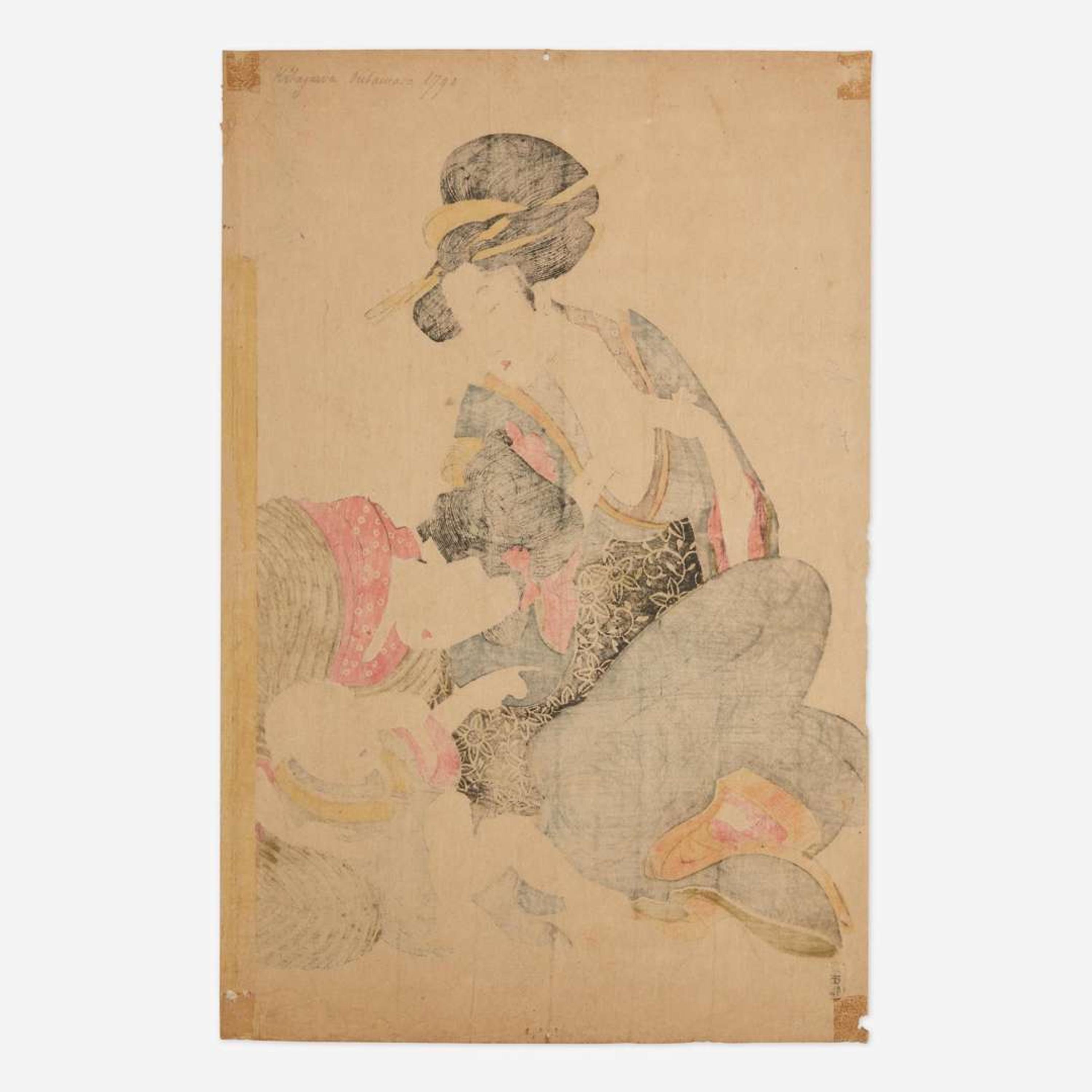 Kitagawa Utamaro 喜多川歌麿 浮世绘 (Japanese b.1753-d.1806)
