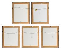 Five Alphabet Prints