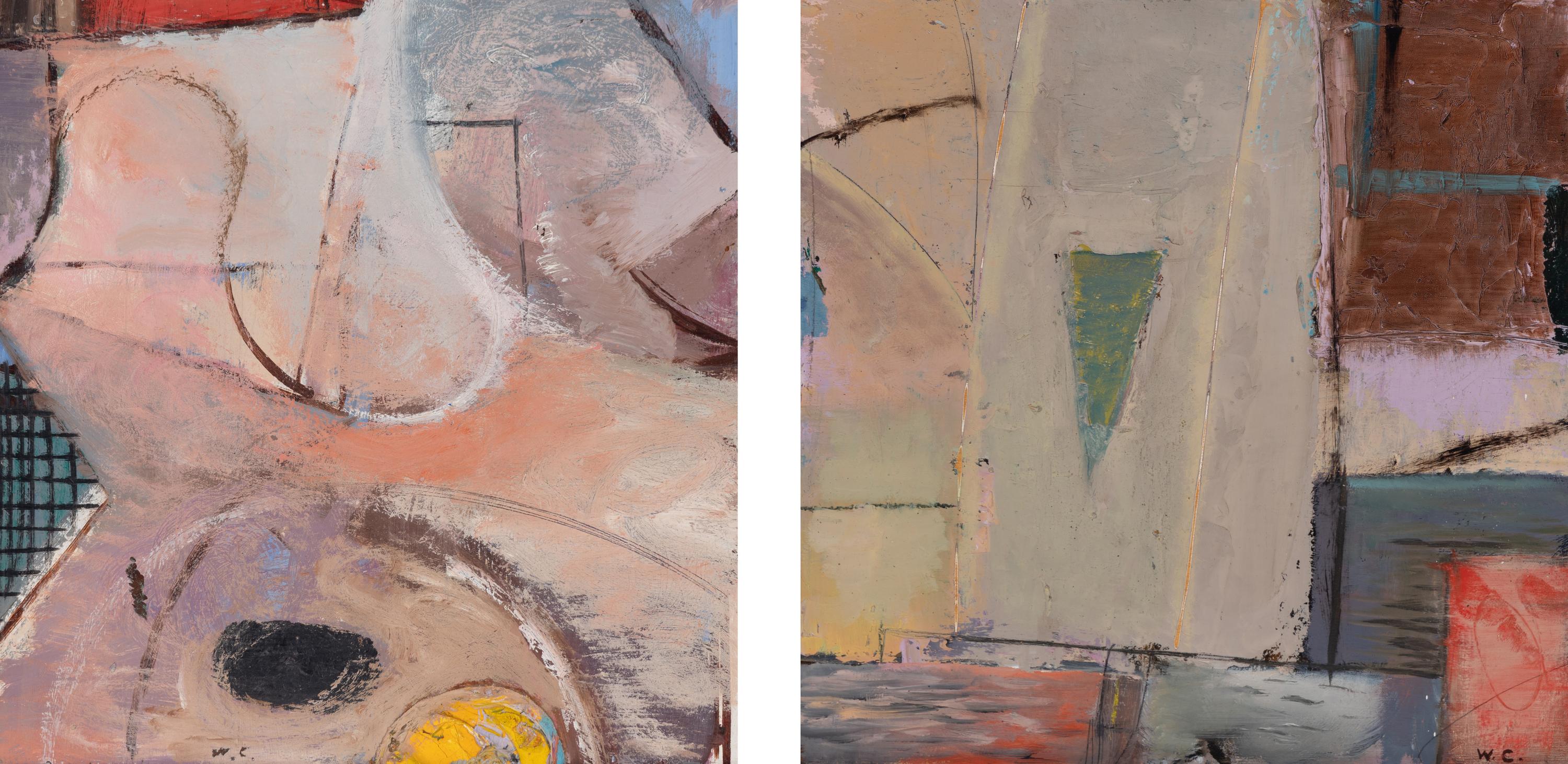 William Conger (American, b. 1937) — Lakeview Suite #26 and #67 (two works), 1990 and 1993-4