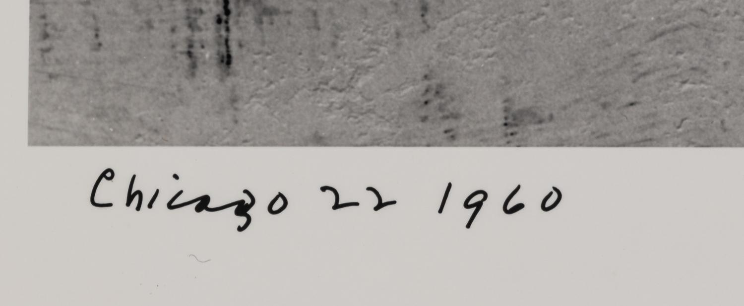 Aaron Siskind (1903-1991) Chicago 22, 1960
