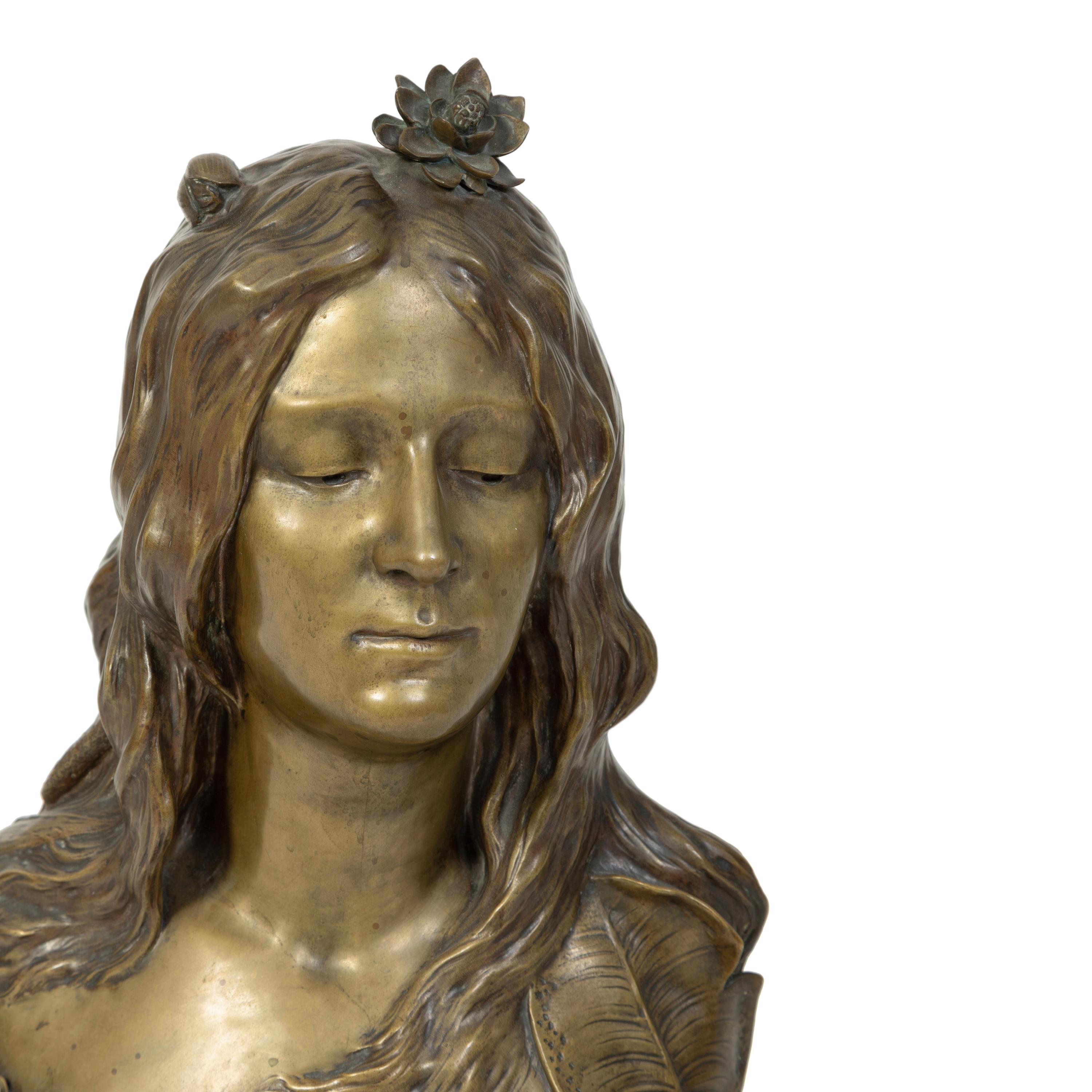 Leopold Pierre Antoine Savine (French, 1861-1934) — Lily (or Ophelia) , c. 1895