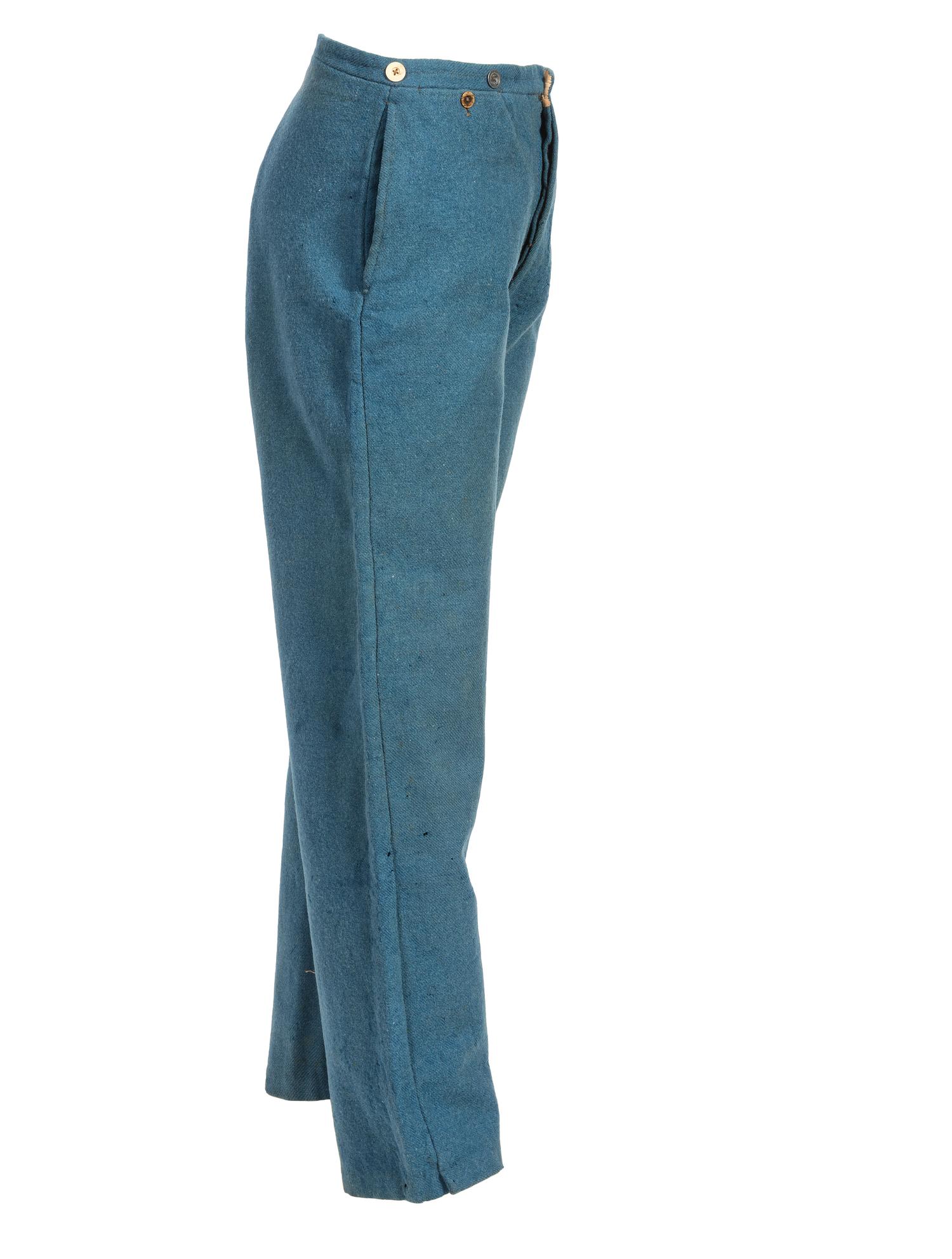 [CIVIL WAR - UNIFORMS & ACCOUTREMENTS]. Federal issue enlisted trousers.